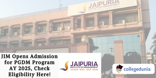 Jaipuria Institute of Management Opens Admission for PGDM Program AY 2025, Check Eligibility Here!